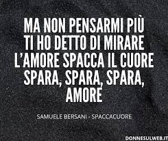 “Samuele Bersani – Spaccacuore (Official Video)” su&nbsp;YouTube